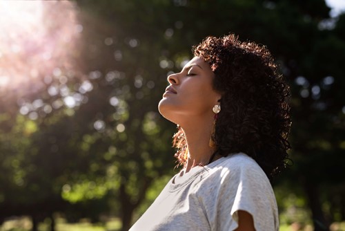 Breathing techniques for work-related stress 